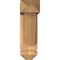 Ekena Millwork Traditional Arts and Crafts Smooth Bracket w/ Offset Brace, Western Red Cedar, 5 1/2"W x 18"D x 18"H BKT0604X18X18TRA03SWR - alternate 2
